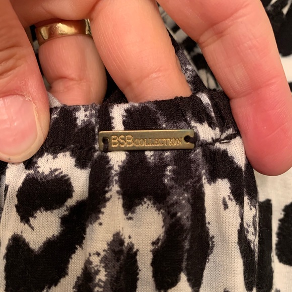 Black & white print Maxi Dress! - Picture 3 of 4